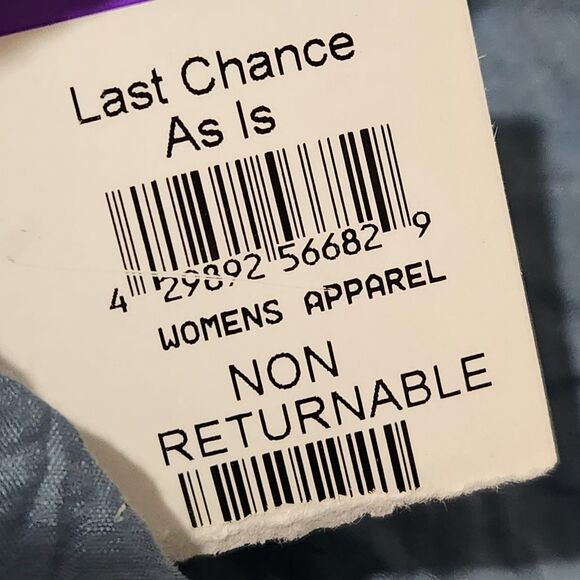 Melrose and Market top Size XXL Smoke Blue Color Open Back Lightweight - Picture 11 of 11